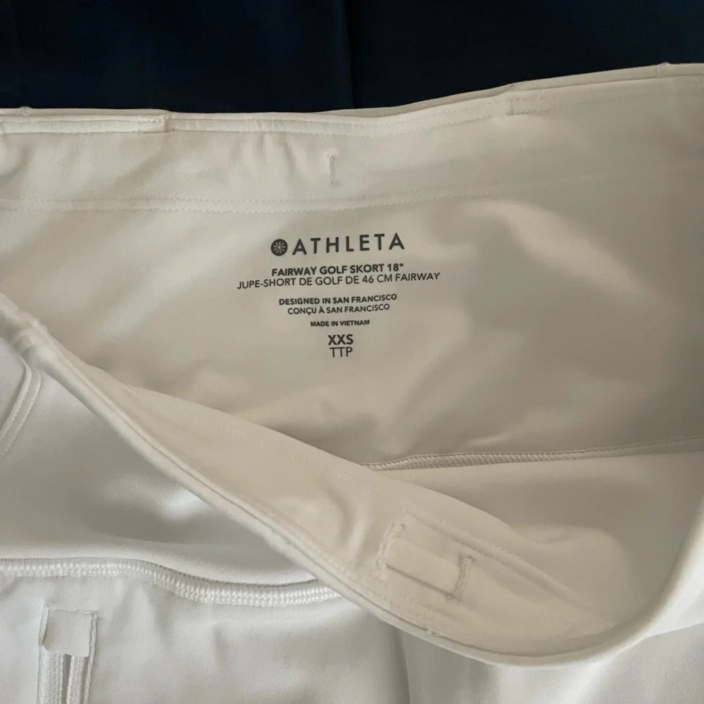 Athleta White Mini Golf Skort - Picture 5 of 5
